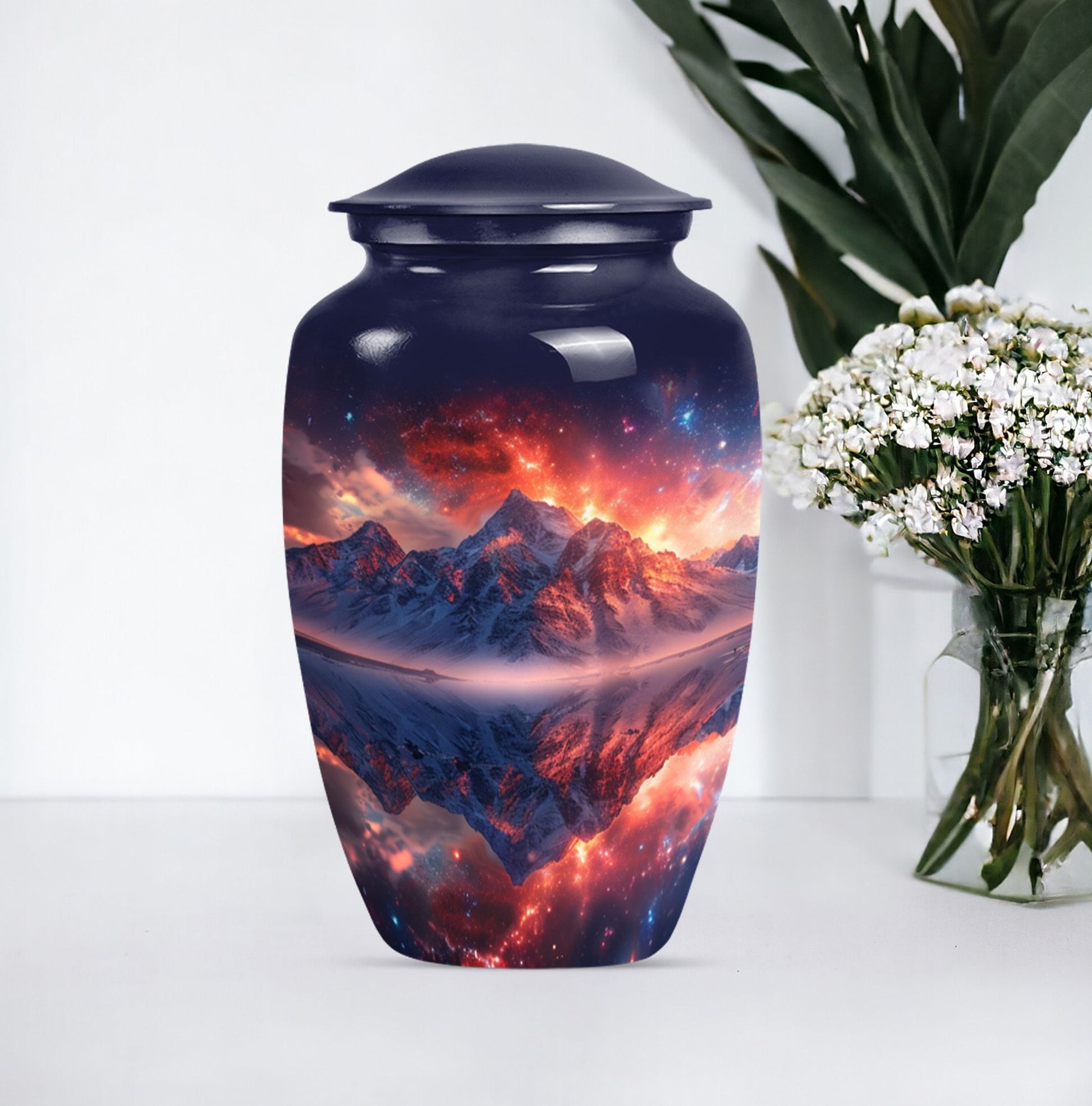 Classic 10-inch mountains Urn