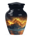 classic Mountains Urn for human ashes.