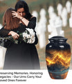 classic Mountains Urn for human ashes.