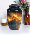 classic Mountains Urn for human ashes.