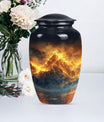 classic Mountains Urn for human ashes.