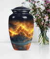 classic Mountains Urn for human ashes.