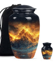 classic Mountains Urn for human ashes.