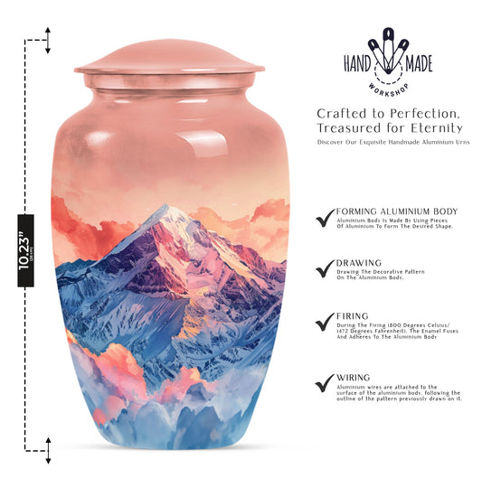 10-inch Classic mountains Urn.