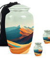 Mountains Urn Keepsake For Ashes Funeral, Ashes Memorial Urn