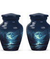 Lunar Small Urn Funeral, Ashes Cremation Urn