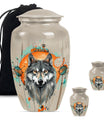 Classic 10-inch wolf Urn.