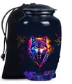 Wolf Keepsake Urn Funeral, Ashes Cremation Urn