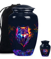 Wolf Keepsake Urn Funeral, Ashes Cremation Urn