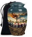 military urn.