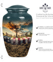 military urn.