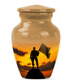 10 Inch military urn