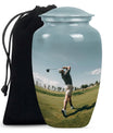 Golf Keepsake For Human Ashes Funeral, Ashes Cremation Urn