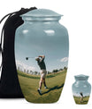 Golf Keepsake For Human Ashes Funeral, Ashes Cremation Urn