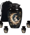 White Bunny Moon Urn 