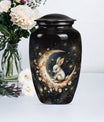 White Bunny Moon Urn 