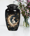 White Bunny Moon Urn 