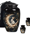 White Bunny Moon Urn 