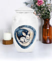 white bunny moon Urn ashes