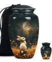 10-inch white bunny moon Urn