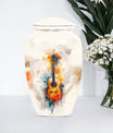 Classic 10-inch Aluminium Guitar Urn for adult human ashes.