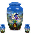 Stained Glass Urns For Human Ashes Large Funeral, Ashes Urn For Ashes
