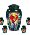 Stained Glass Ashes Keepsake Funeral, Ashes Cremation Urn
