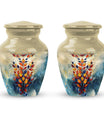 stained glass urn for cremation, 