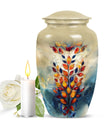 stained glass urn for cremation, 