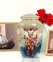 stained glass urn for cremation, 