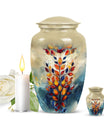 stained glass urn for cremation, 