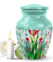 Stained Glass Cool Urns For Ashes Funeral, Ashes Urn For Ashes