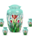 Stained Glass Cool Urns For Ashes Funeral, Ashes Urn For Ashes