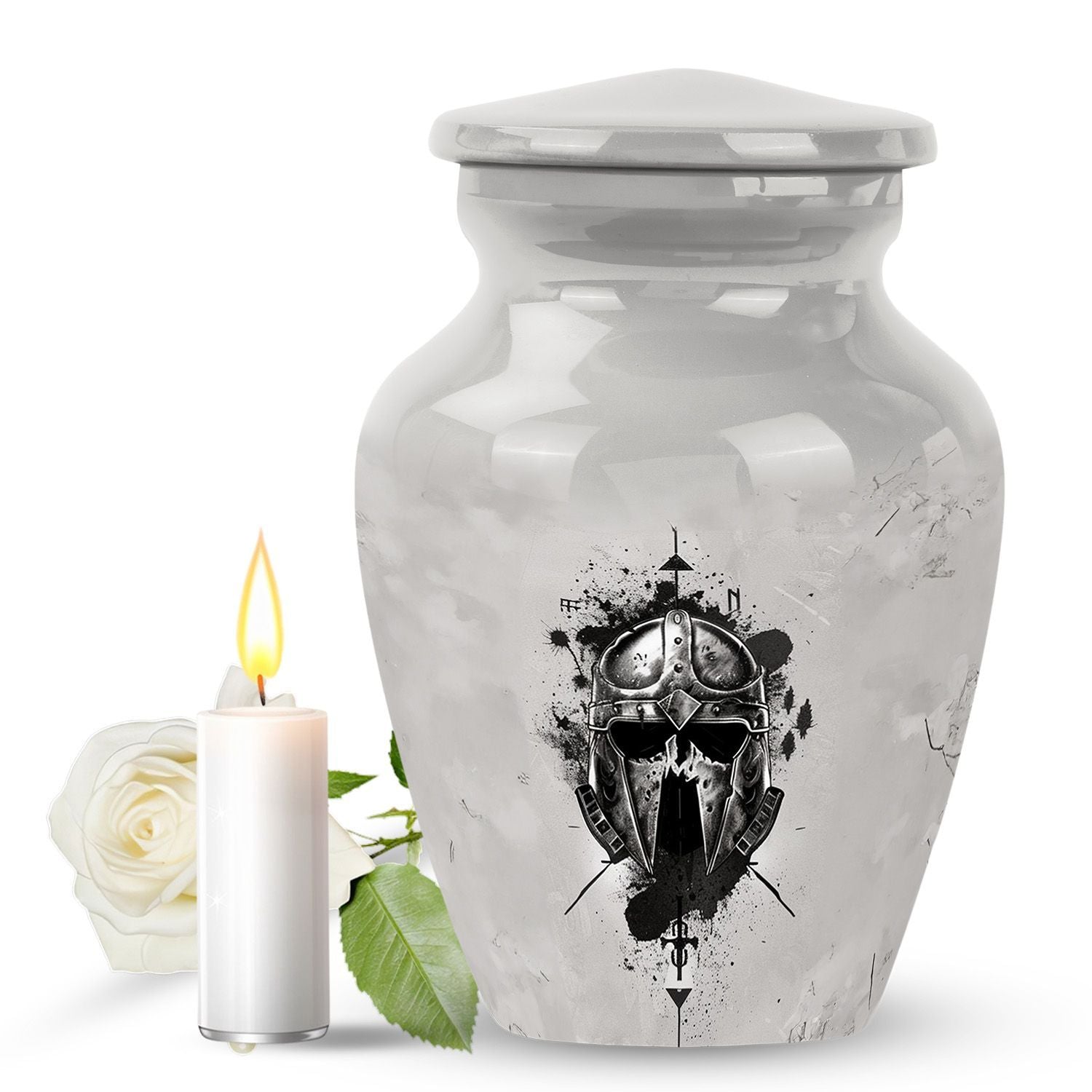 Classic Design Catholic Urn.