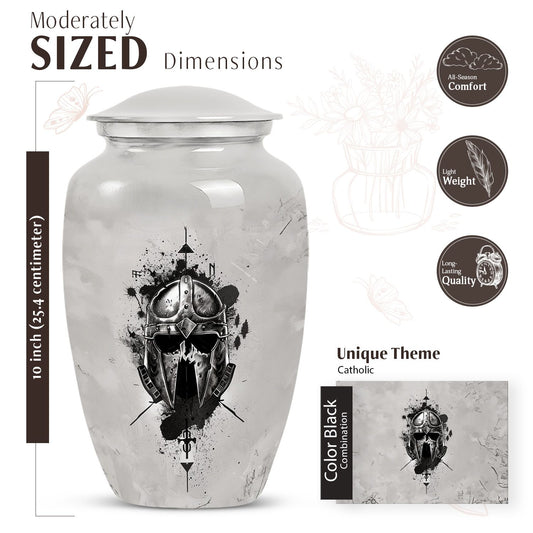 Classic Design Catholic Urn.