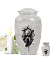 Classic Design Catholic Urn.