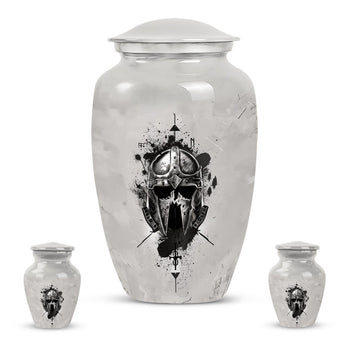 Large Urn with 2 Mini Urn