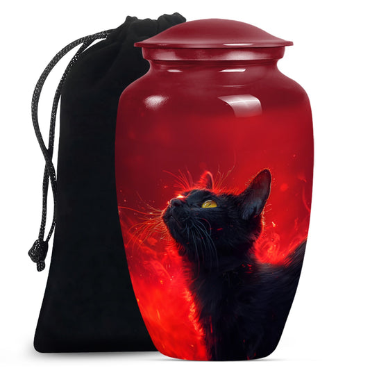 cat urn for human ashes