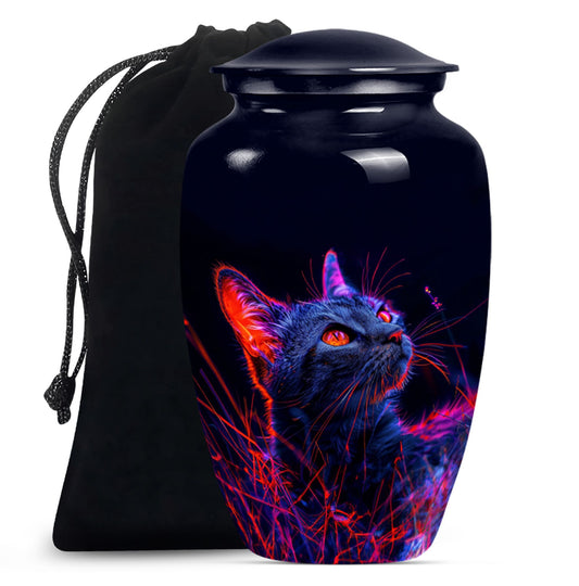 Cat Cremation Urn for Human Ashes.