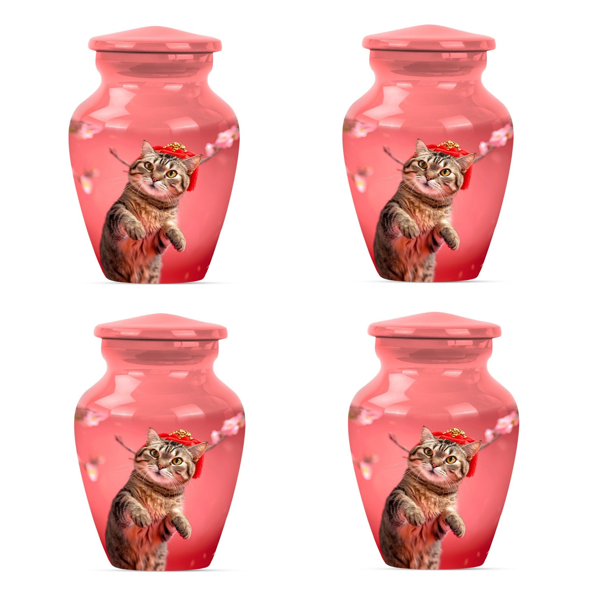 Cat urn for cremation ashes.