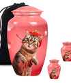 Cat urn for cremation ashes.