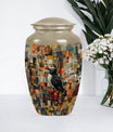 10-inch Puffin Bird Urn,