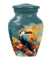 Puffin Bird Urn for adult ashes.