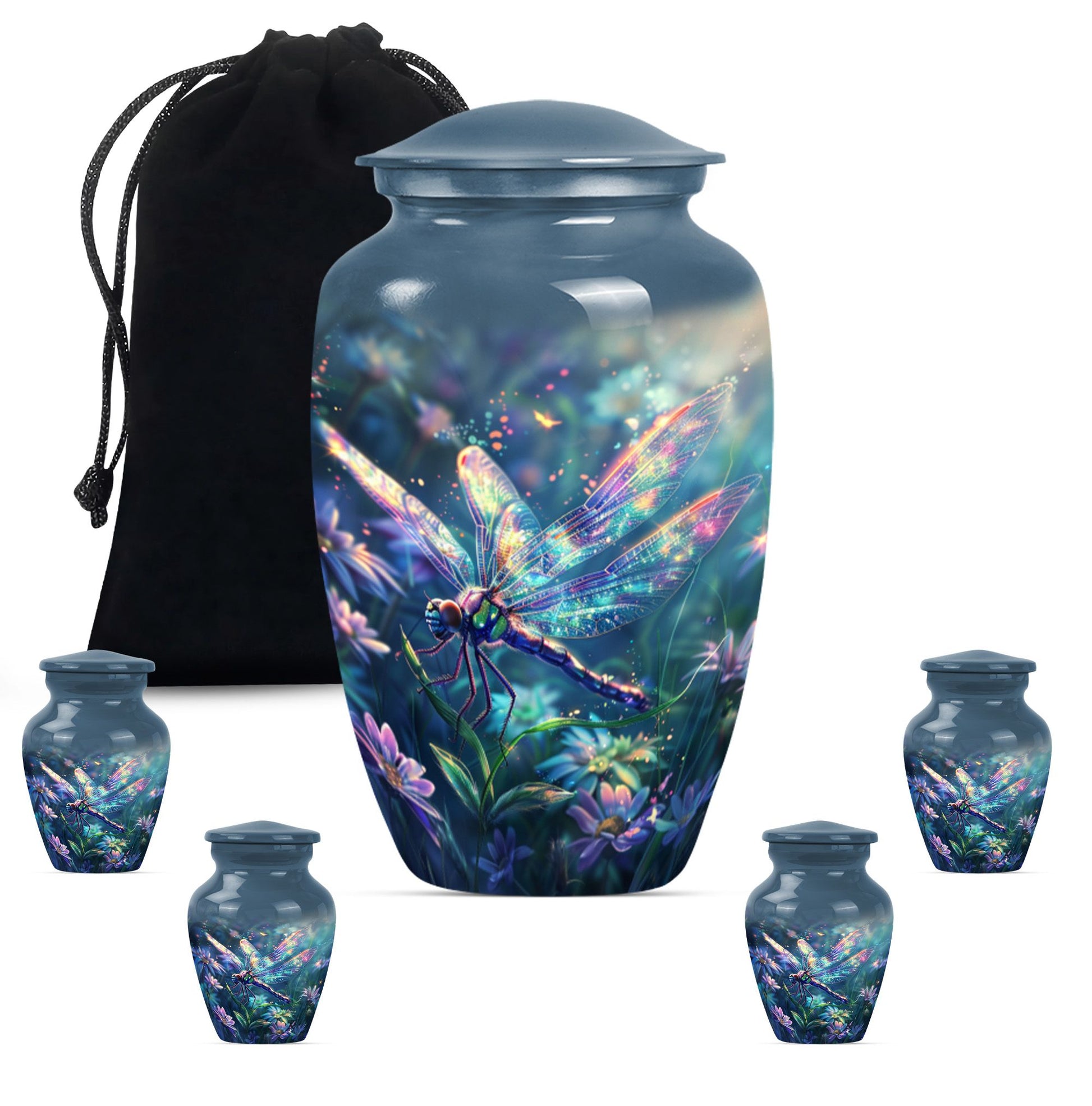 COSMIC DRAGONFLY adult urn.