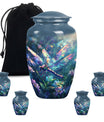 Cosmic Dragonfly Urns For Women Funeral, Ashes Cremation Urn