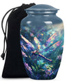 Cosmic Dragonfly Urns For Women Funeral, Ashes Cremation Urn