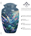 COSMIC DRAGONFLY adult urn.