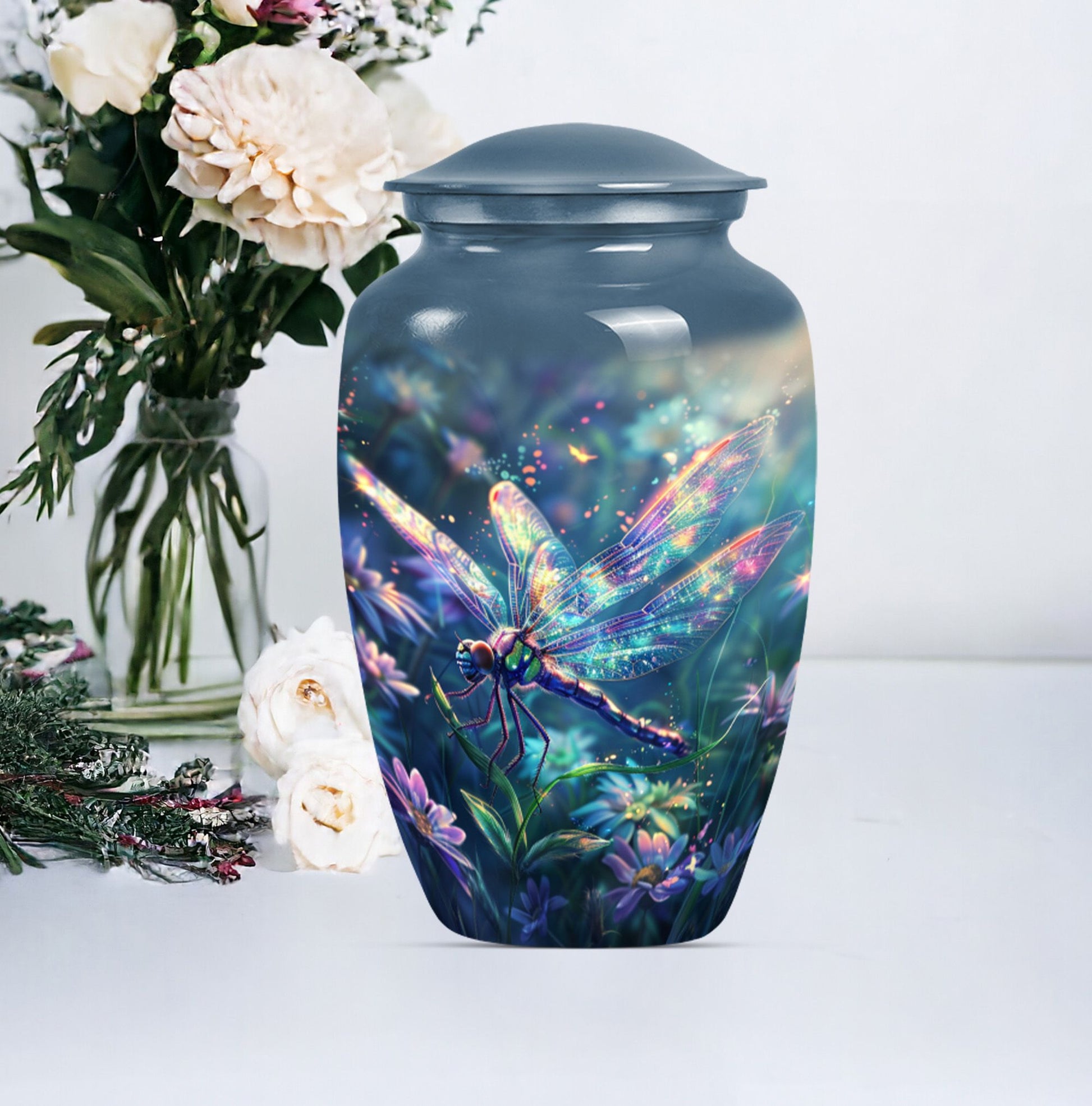 COSMIC DRAGONFLY adult urn.