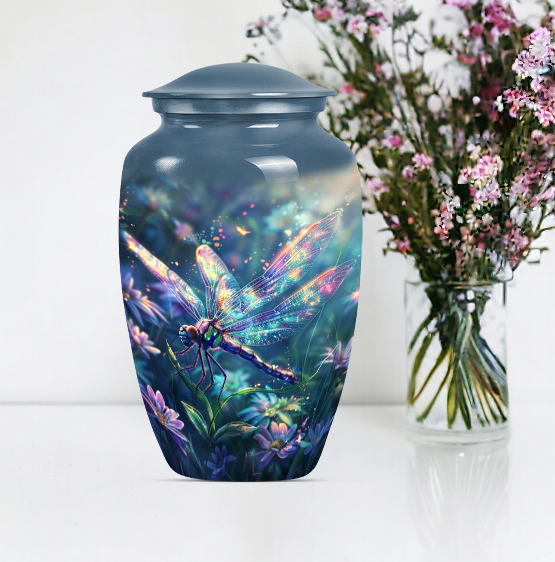 COSMIC DRAGONFLY adult urn.