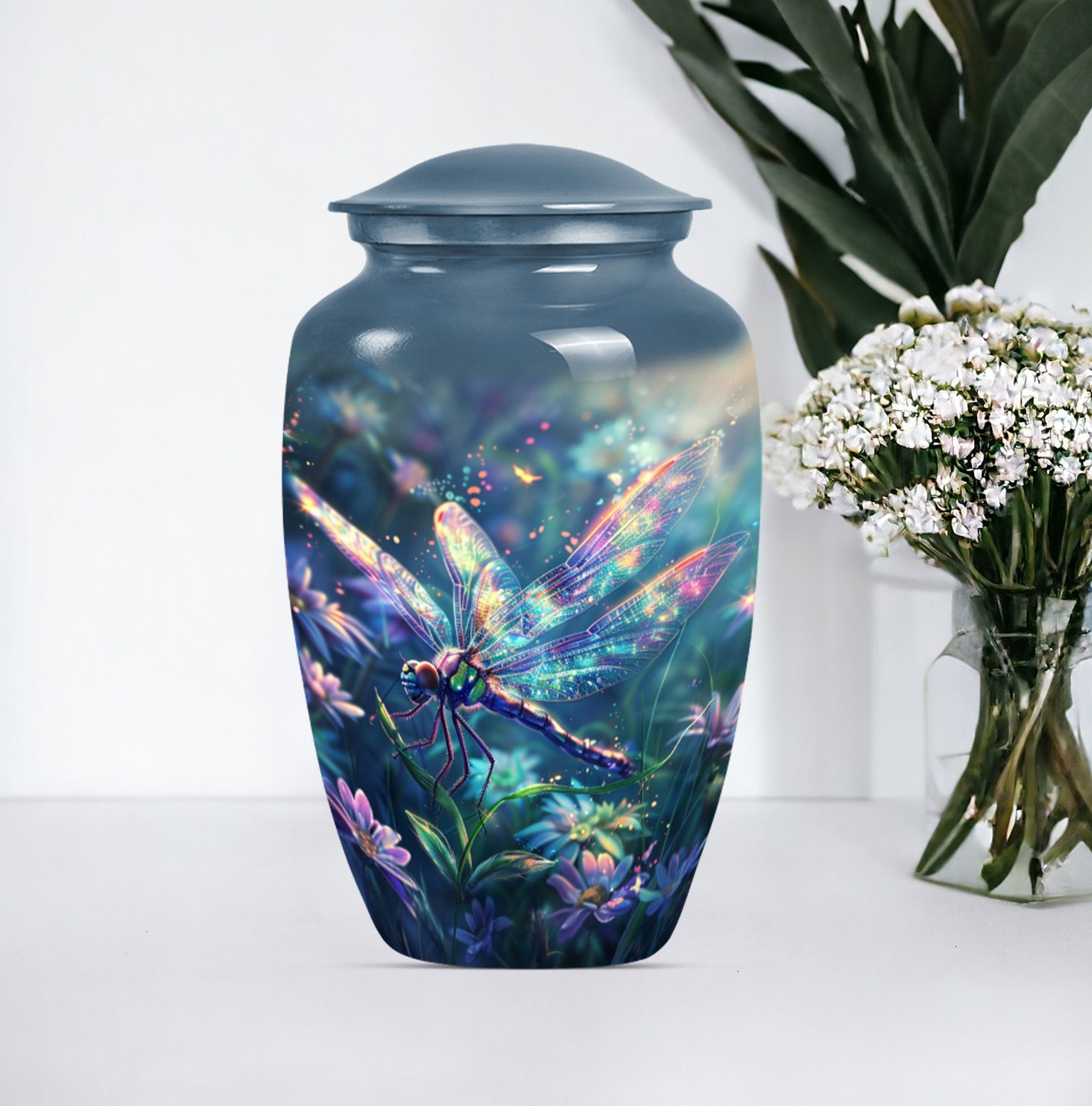 COSMIC DRAGONFLY adult urn.